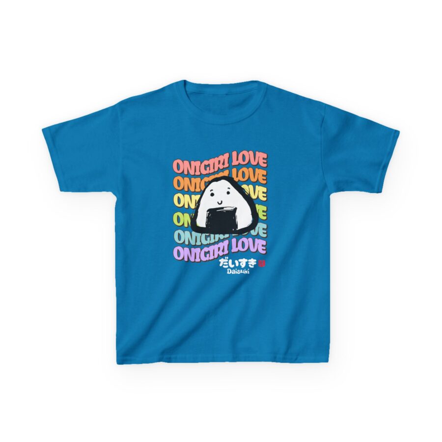 Onigiri Love - Youth Tee - Fun & Colorful T-Shirt for Young Explorers - Image 3