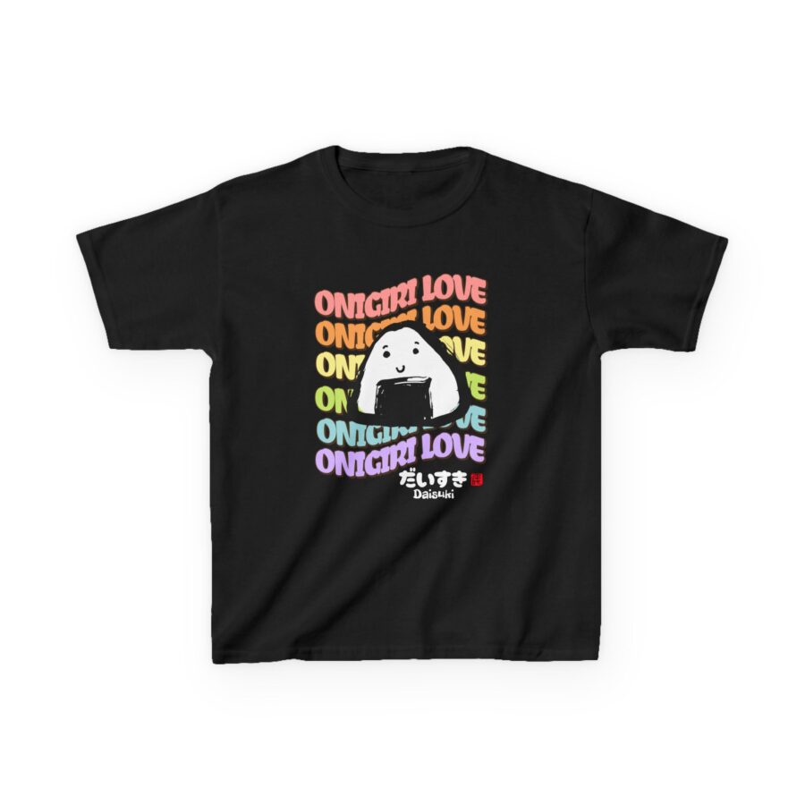 Onigiri Love - Youth Tee - Fun & Colorful T-Shirt for Young Explorers - Image 2