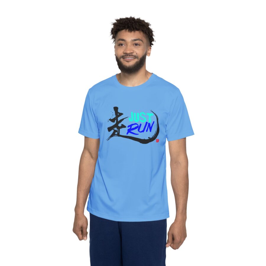 走- Just Run- Sports Jersey Tee for Runners and Fitness Enthusiasts - Image 4