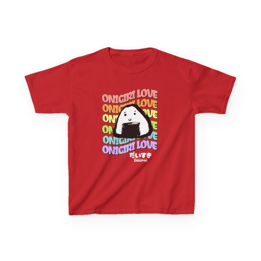 Onigiri Love - Youth Tee - Fun & Colorful T-Shirt for Young Explorers - Image 5