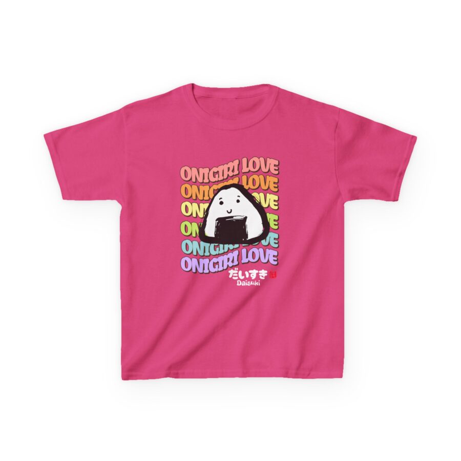 Onigiri Love - Youth Tee - Fun & Colorful T-Shirt for Young Explorers - Image 4